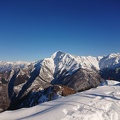 Il Monte Legnone dalla cima del Monte Croce di Muggio